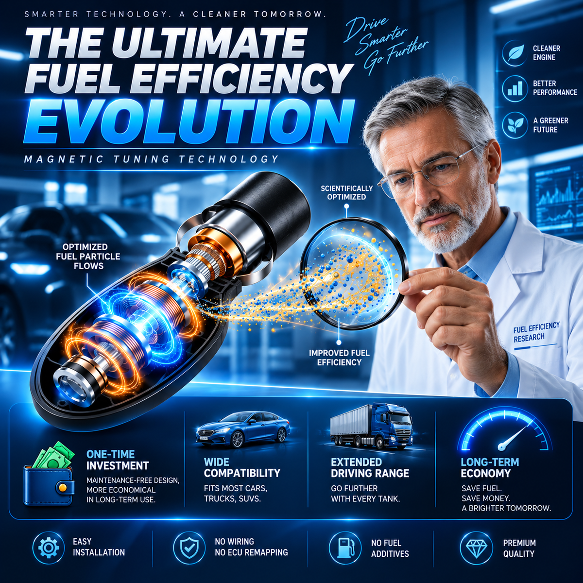 LAST DAY SALE 77% OFF2026 New Smart Fuel SaverPlug-and-Play & Save Up to30%