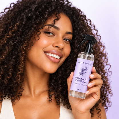 NATRAVOR® Rosemary + Rice Water Leave-In Hair Spray