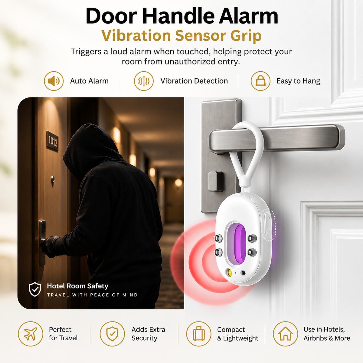 2026 Hidden Camera Detector | 3-in-1 Infrared Privacy Security Scanner