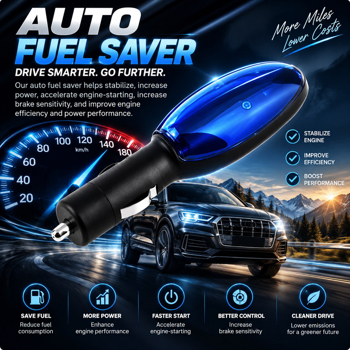 LAST DAY SALE 77% OFF2026 New Smart Fuel SaverPlug-and-Play & Save Up to30%